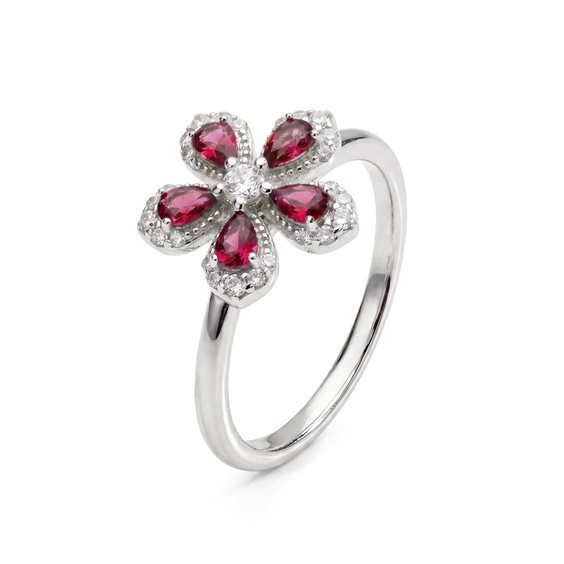 Ring Brosway Woman FANCY - PASSION RUBY in Silver FPR153 - FPR153